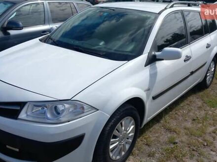 Білий Рено Меган, об'ємом двигуна 1.6 л та пробігом 220 тис. км за 5700 $, фото 1 на Automoto.ua