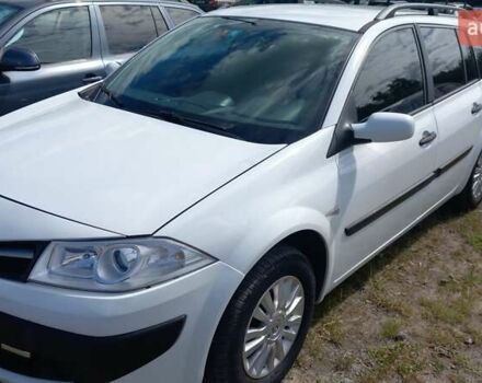 Білий Рено Меган, об'ємом двигуна 1.6 л та пробігом 220 тис. км за 5700 $, фото 1 на Automoto.ua