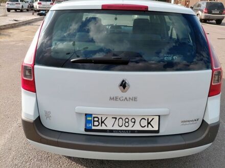 Білий Рено Меган, об'ємом двигуна 1.6 л та пробігом 299 тис. км за 4700 $, фото 1 на Automoto.ua