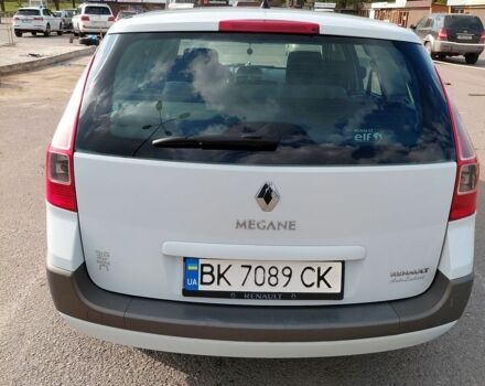 Білий Рено Меган, об'ємом двигуна 1.6 л та пробігом 299 тис. км за 4700 $, фото 1 на Automoto.ua