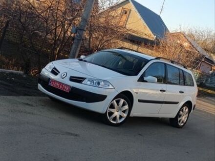 Білий Рено Меган, об'ємом двигуна 1.6 л та пробігом 235 тис. км за 6200 $, фото 1 на Automoto.ua