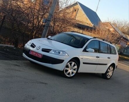 Білий Рено Меган, об'ємом двигуна 1.6 л та пробігом 235 тис. км за 6200 $, фото 1 на Automoto.ua