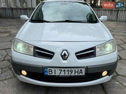 Білий Рено Меган, об'ємом двигуна 1.6 л та пробігом 235 тис. км за 5500 $, фото 1 на Automoto.ua