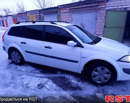 Белый Рено Меган, объемом двигателя 1.5 л и пробегом 280 тыс. км за 5800 $, фото 1 на Automoto.ua
