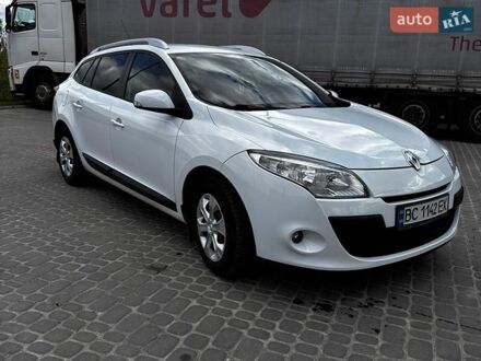 Белый Рено Меган, объемом двигателя 1.46 л и пробегом 235 тыс. км за 6850 $, фото 1 на Automoto.ua