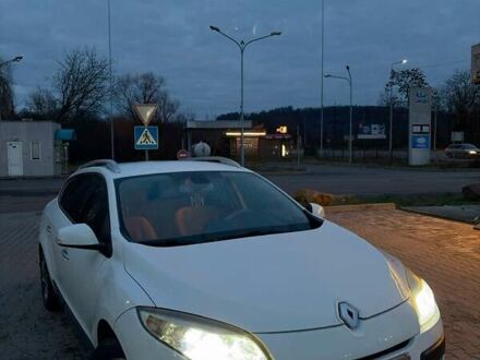 Белый Рено Меган, объемом двигателя 1.5 л и пробегом 270 тыс. км за 6100 $, фото 1 на Automoto.ua