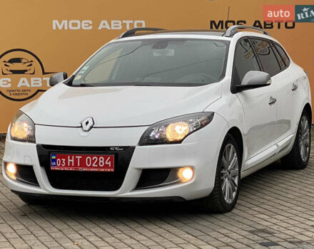 Белый Рено Меган, объемом двигателя 1.9 л и пробегом 237 тыс. км за 7500 $, фото 1 на Automoto.ua