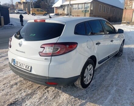 Белый Рено Меган, объемом двигателя 1.5 л и пробегом 201 тыс. км за 5600 $, фото 1 на Automoto.ua