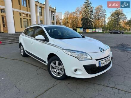 Белый Рено Меган, объемом двигателя 1.5 л и пробегом 164 тыс. км за 7500 $, фото 1 на Automoto.ua