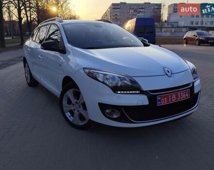 Белый Рено Меган, объемом двигателя 1.5 л и пробегом 238 тыс. км за 9000 $, фото 1 на Automoto.ua