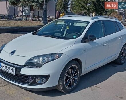 Белый Рено Меган, объемом двигателя 1.5 л и пробегом 224 тыс. км за 8500 $, фото 1 на Automoto.ua