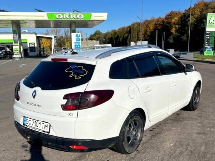 Белый Рено Меган, объемом двигателя 1.5 л и пробегом 269 тыс. км за 6750 $, фото 1 на Automoto.ua