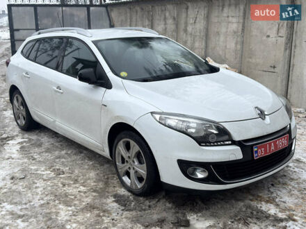 Білий Рено Меган, об'ємом двигуна 1.5 л та пробігом 237 тис. км за 9000 $, фото 1 на Automoto.ua