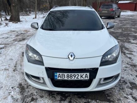 Білий Рено Меган, об'ємом двигуна 1.5 л та пробігом 266 тис. км за 8550 $, фото 1 на Automoto.ua