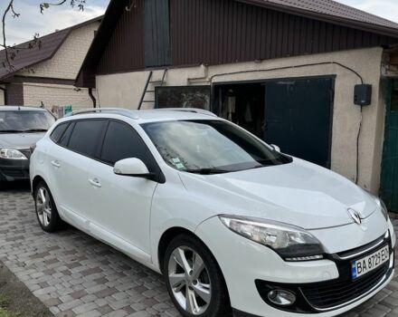 Белый Рено Меган, объемом двигателя 1.5 л и пробегом 300 тыс. км за 6500 $, фото 1 на Automoto.ua