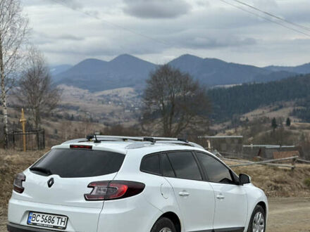 Білий Рено Меган, об'ємом двигуна 2 л та пробігом 270 тис. км за 7900 $, фото 1 на Automoto.ua