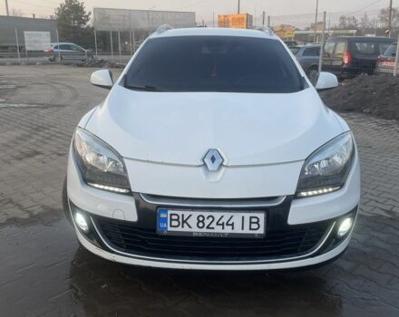 Белый Рено Меган, объемом двигателя 1.5 л и пробегом 262 тыс. км за 7150 $, фото 1 на Automoto.ua