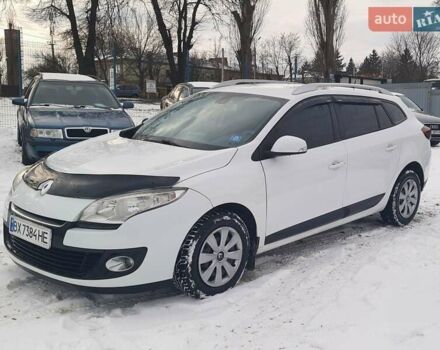 Белый Рено Меган, объемом двигателя 1.5 л и пробегом 254 тыс. км за 7699 $, фото 1 на Automoto.ua