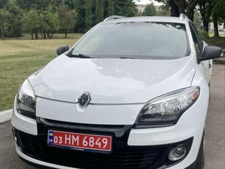 Білий Рено Меган, об'ємом двигуна 1.6 л та пробігом 190 тис. км за 7000 $, фото 1 на Automoto.ua