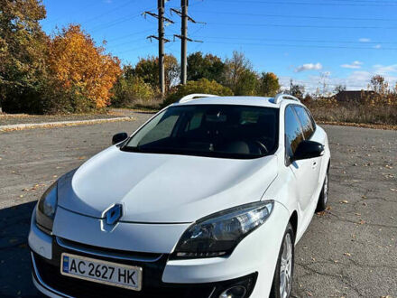 Белый Рено Меган, объемом двигателя 1.5 л и пробегом 277 тыс. км за 7700 $, фото 1 на Automoto.ua