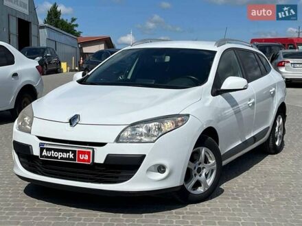 Рено Меган 2012 в Львове на Automoto.ua Белый Рено Меган, объемом двигателя 1.5 л и пробегом 195 тыс. км за 7290 $, фото 1 на Automoto.ua