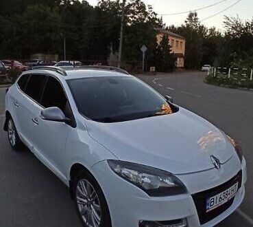 Рено Меган 2012 у Полтаві на Automoto.ua Білий Рено Меган, об'ємом двигуна 1.5 л та пробігом 198 тис. км за 7999 $, фото 1 на Automoto.ua