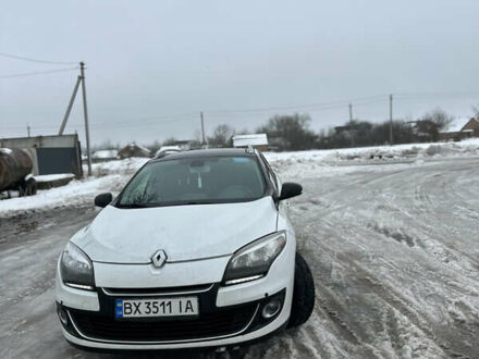 Белый Рено Меган, объемом двигателя 1.5 л и пробегом 286 тыс. км за 7600 $, фото 1 на Automoto.ua