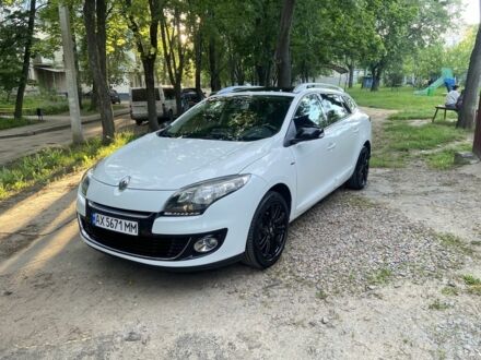 Білий Рено Меган, об'ємом двигуна 1.5 л та пробігом 299 тис. км за 10036 $, фото 1 на Automoto.ua