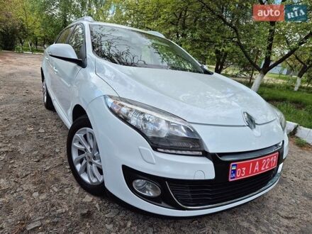 Белый Рено Меган, объемом двигателя 1.5 л и пробегом 254 тыс. км за 6900 $, фото 1 на Automoto.ua