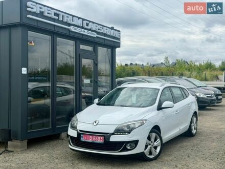 Белый Рено Меган, объемом двигателя 1.5 л и пробегом 230 тыс. км за 7750 $, фото 1 на Automoto.ua