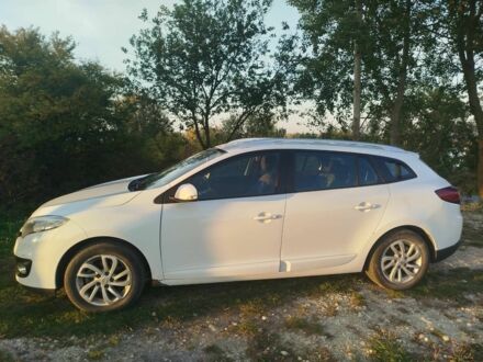 Білий Рено Меган, об'ємом двигуна 1.5 л та пробігом 297 тис. км за 5614 $, фото 1 на Automoto.ua
