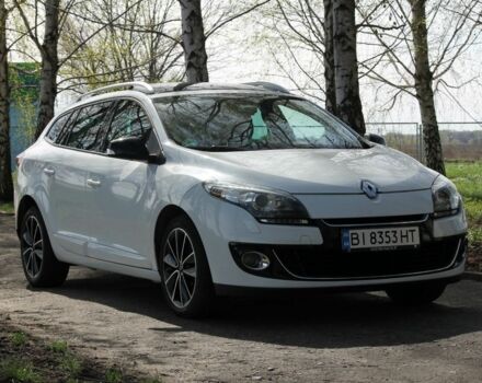 Білий Рено Меган, об'ємом двигуна 1.5 л та пробігом 276 тис. км за 8600 $, фото 1 на Automoto.ua