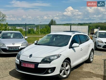 Білий Рено Меган, об'ємом двигуна 1.5 л та пробігом 229 тис. км за 8150 $, фото 1 на Automoto.ua