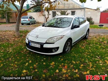 Белый Рено Меган, объемом двигателя 1.5 л и пробегом 267 тыс. км за 6499 $, фото 1 на Automoto.ua