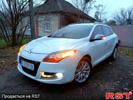 Білий Рено Меган, об'ємом двигуна 1.5 л та пробігом 261 тис. км за 7600 $, фото 1 на Automoto.ua