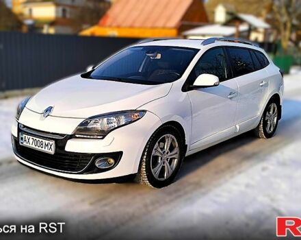 Белый Рено Меган, объемом двигателя 1.5 л и пробегом 21300 тыс. км за 6999 $, фото 1 на Automoto.ua
