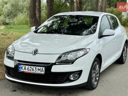Белый Рено Меган, объемом двигателя 1.5 л и пробегом 290 тыс. км за 7100 $, фото 1 на Automoto.ua
