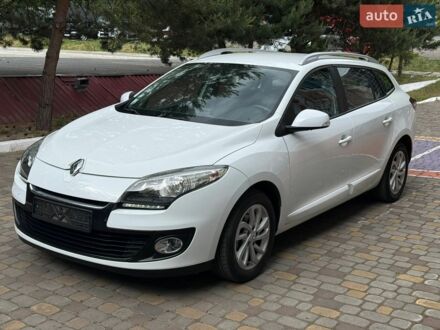 Белый Рено Меган, объемом двигателя 1.5 л и пробегом 208 тыс. км за 7900 $, фото 1 на Automoto.ua