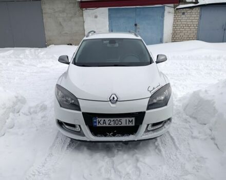 Білий Рено Меган, об'ємом двигуна 1.5 л та пробігом 217 тис. км за 8400 $, фото 1 на Automoto.ua