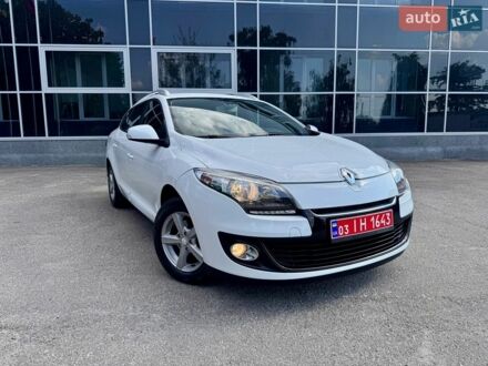 Білий Рено Меган, об'ємом двигуна 1.6 л та пробігом 224 тис. км за 8500 $, фото 1 на Automoto.ua