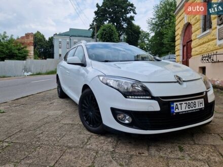 Белый Рено Меган, объемом двигателя 1.5 л и пробегом 245 тыс. км за 6500 $, фото 1 на Automoto.ua