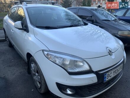 Білий Рено Меган, об'ємом двигуна 1.5 л та пробігом 260 тис. км за 7400 $, фото 1 на Automoto.ua