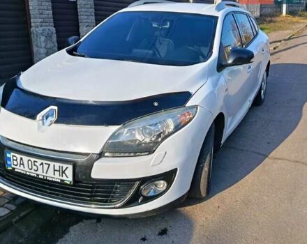 Белый Рено Меган, объемом двигателя 1.5 л и пробегом 217 тыс. км за 7000 $, фото 1 на Automoto.ua
