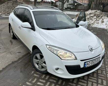 Білий Рено Меган, об'ємом двигуна 1.5 л та пробігом 410 тис. км за 7000 $, фото 1 на Automoto.ua