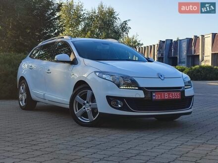 Білий Рено Меган, об'ємом двигуна 1.5 л та пробігом 218 тис. км за 8700 $, фото 1 на Automoto.ua