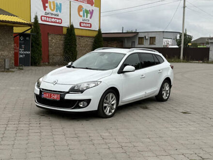 Рено Меган 2013 в Ковель на Automoto.ua Белый Рено Меган, объемом двигателя 1.5 л и пробегом 236 тыс. км за 8200 $, фото 1 на Automoto.ua