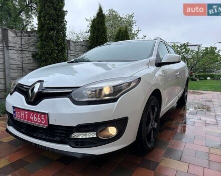 Белый Рено Меган, объемом двигателя 1.5 л и пробегом 270 тыс. км за 8300 $, фото 1 на Automoto.ua