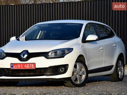 Белый Рено Меган, объемом двигателя 1.5 л и пробегом 232 тыс. км за 7800 $, фото 1 на Automoto.ua