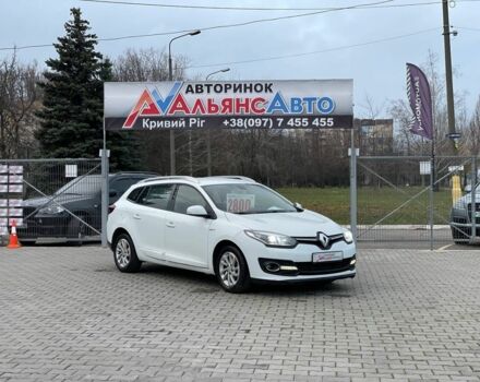 Белый Рено Меган, объемом двигателя 1.5 л и пробегом 148 тыс. км за 8999 $, фото 1 на Automoto.ua