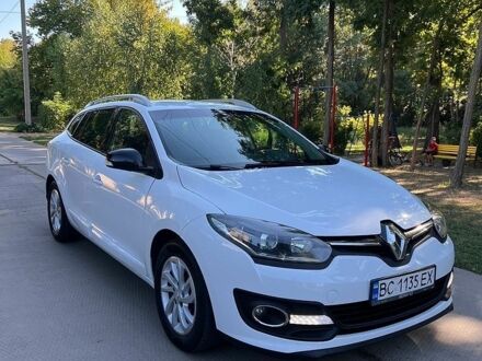 Белый Рено Меган, объемом двигателя 1.5 л и пробегом 248 тыс. км за 8800 $, фото 1 на Automoto.ua